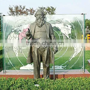 Large Modern Best Wrought Bronze Figure Sculpture for Sale thumbnail-1