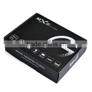 MXIII-G TV Box Android 4.4 1000M LAN Amlogic S812 Quad Core 1G 8G WiFi H.265 Gigabit TV Box Kodi Fully Loaded thumbnail-4