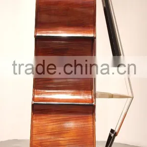 4/4 Violin Shaped Flat Back England Style Fully Solid Professional Double Bass thumbnail-3