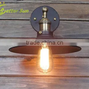 Brass Light Socket Iron Retro Lamps Wall Mounted thumbnail-1