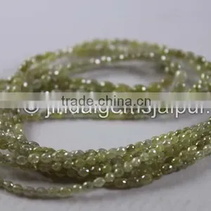 Yellow Diamond Faceted Barrel Beads AAA Quality thumbnail-1