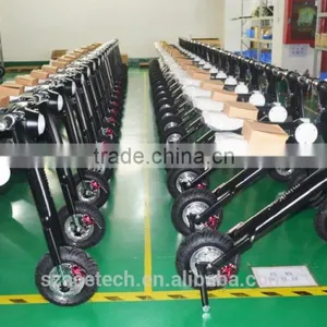 CE Approved 350W / 500W Motor ET Fashion Foldable Electric Bicycle thumbnail-4
