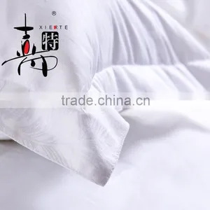 Star Hotel Used Good Quality Cotton Jacquard Fabric Wholesale White Pillowcase thumbnail-1