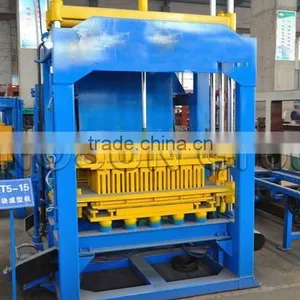 QT5-15 Cheap Concrete Block Making Machine Made in China thumbnail-1