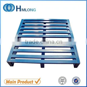 Four Way Forklift Large Scale Metal Stackable Pallet thumbnail-1