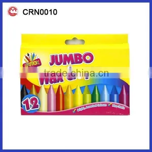 High Quality Fluorescent Custom Drawing Wax Color Crayon thumbnail-2