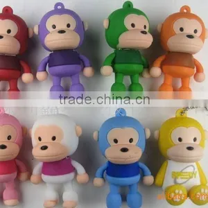 PVC Monkey USB for Computers Pendrive 8GB Cartoon USB Flash Drives thumbnail-1
