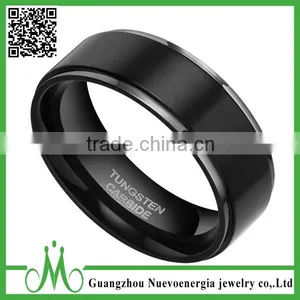 High Quality Sales Promotion Tungsten Men Wedding Rings Fashion Men Ring Jewelry Wholesale thumbnail-4