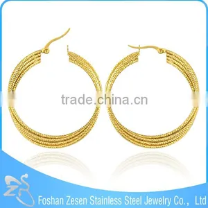 ZS17268 Beautiful Designed Hoop Earrings 2 Gram Gold Beautiful Designed Earrings thumbnail-4
