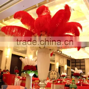 OSTRICH FEATHER FOR WEDDING DECORATION AND WEDDING CENTERPIECES 40cm to 45cm thumbnail-4