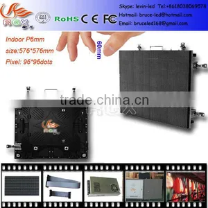 RGX P6 Indoor Full Color Led Screen Display Panel, p6 Rental Led Cabinet Quality Choice thumbnail-1