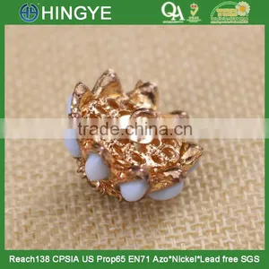 New Arrival Flower Colorful Pearl Shank Button 15771 thumbnail-3