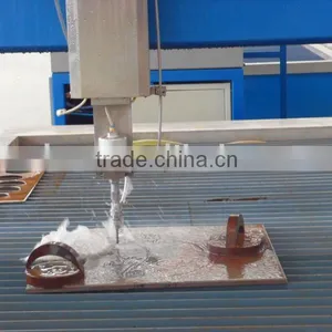 3-axis Laminated Glass Cutting Machine Granite, Metal Water Jet Cutting Machine thumbnail-1