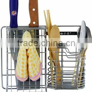 Iron Wire Knife Utensil Holder thumbnail-1