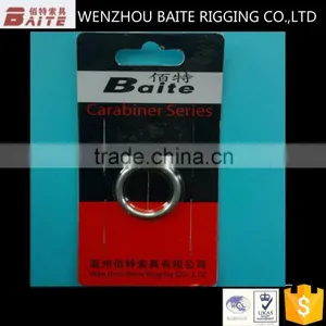 Steel Electric Galvanized Handle Bag Welded Round Ring Nose Ring In Carabiner Rigging Hardware Manufacturer thumbnail-2