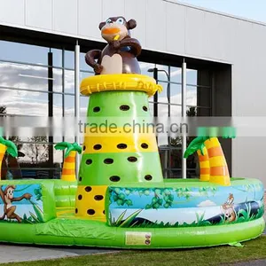 New Design Inflatable Climbing Tower Jungle Inflatable Rock Climbing Wall Portable Climbing Walls for Sale Supplier's Choice thumbnail-5