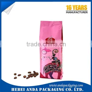 Custom Printing Coffee Sachet Packing Film Roll /Matte Coffee Bag With Valve thumbnail-5