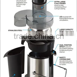 NEW RED 1000W Electric Power Juicer thumbnail-6
