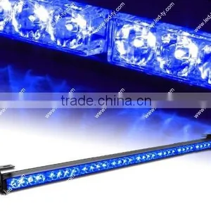 Auto Truck 32 LED Amber Emergency Traffic Advisor Flash Strobe Light Bar Warning Strobe Light thumbnail-1