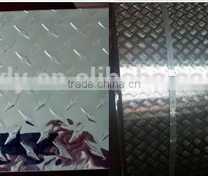 1050 Aluminum Five Bar Checker Plate for Stair thumbnail-5