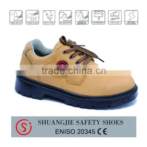 High Quality Smooth Leather Acid Resistant Safety Boots With CE Certificate thumbnail-1
