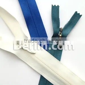 #3 #4 #5 Designer Fashion Quality Nylon Coil Hidden Invisible Zipper thumbnail-2