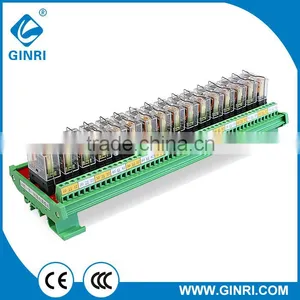 JR-16L1/16 Channel SPDT OMRON Relay Module (PLC Output Amplified Board) thumbnail-1