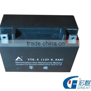 Agm Batteries for Starting Motorbike Motor12v 6.5ah Motorcycle Battery thumbnail-6