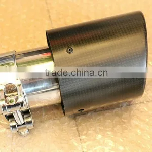 Carbon Fibre Exhaust Tail Pipe/carbon Muffler Pipe thumbnail-1