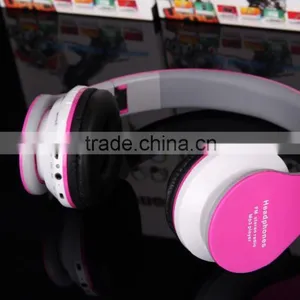 Portable Handfree Stereo Bluetooth Wireless Headset Earphone for Iphone Samsung thumbnail-2