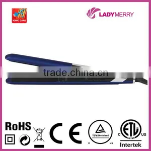 Latest 2016 Long Slim Ionic Titanium Hair Straightening Irons for Private Label With CE RoHS CTUVUS Certifications thumbnail-1