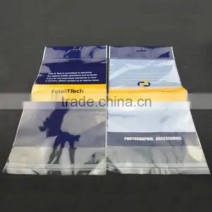 Factory Wholesale Price Clear BOPP Gravure Printing Header Bag With Self Adhesive Strip thumbnail-1