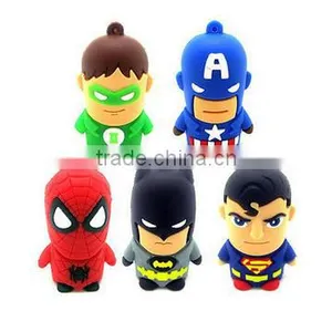 Fashion Latest Best Gifts Superhero Usb Flash Drive for Child thumbnail-6