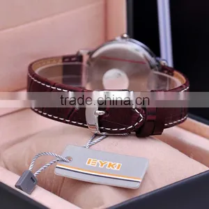 Genuine Leather Business Men Hand Watch Eyki Brand thumbnail-6