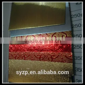 Colored Best Sell Aluminum Foil Laminated Wrapping Paper With Embossing thumbnail-5