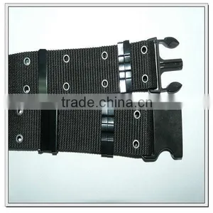 57mm Black Polypropylene Belts With Plasitc Buckle for Army Use thumbnail-5