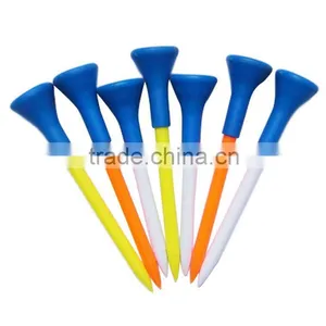 Hot Sale Plastic Golf Tee With Rubber Top thumbnail-1