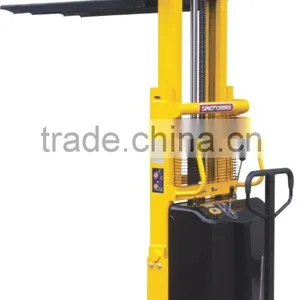 Mini Residential Structural Steel Semi Electric Forklift thumbnail-2