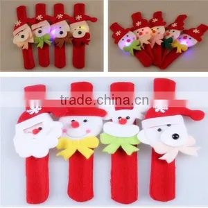 Christmas Decoration Santa Claus Bracelet Christmas Slap Led Bracelet thumbnail-6