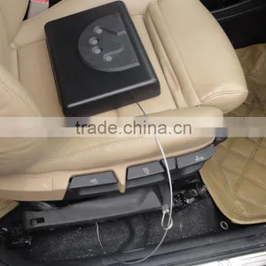 Wholesale- MD500 Micro Vault Digital Code Jewelry Car Handgun Pistol Portable Security Storage Steel Mini Safe Box / Gun Vault thumbnail-6