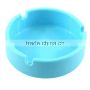 Wholesale Funny Round Silicone Ashtray thumbnail-1