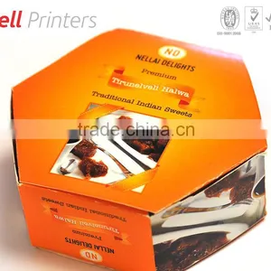 Halwa Indian Sweet Outer Box Innovative Printing From India thumbnail-1