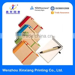 Cute Writing Kraft Paper Spiral Exercise Notebook thumbnail-1
