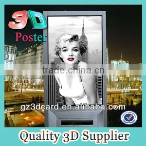 Custom Lenticular Deep 3D Advertising Poster thumbnail-1