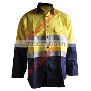 100% Cotton Hi-vis Safety Shirt thumbnail-1