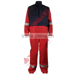 Cotton Nylon Anti-static Flame Resistant Garment for America PPE Protection Industry thumbnail-1