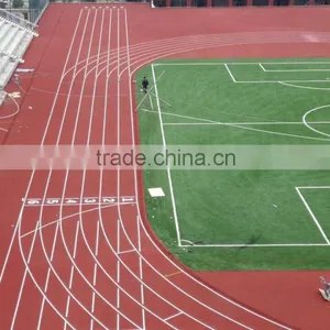 Environment Friendly IAAF Approved Prefabricated Rubber Running Track For 400 thumbnail-5