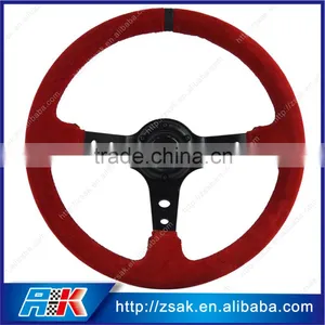 Silver Spoke Steering Wheel Deep Corn Steering Wheel thumbnail-3