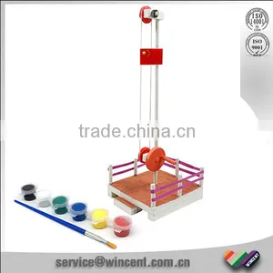 School Lesson Science Kits of Wood Flag-lifts for Educational Tool thumbnail-1