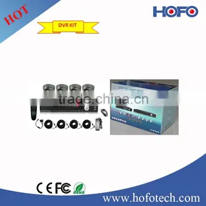 HOFO 4CH DVR Kit 800tvl Analog Camera and 960h Dvr Camera Kit thumbnail-1